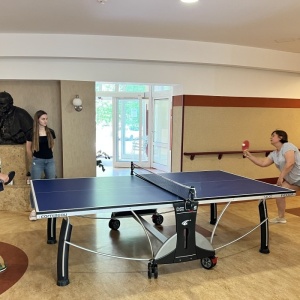 Turniej tenisa stołowego na turnusie rehabilitacyjnym lipiec 2022