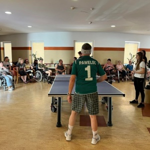 Kolejny turniej tenisa stołowego w Centrum Rehabilitacji SM