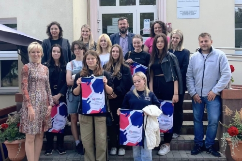 Wizyta uczniów z Czech w ramach programu Erasmus+ w Centrum Rehabilitacji SM
